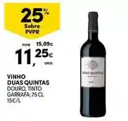 Continente Duas quintas - vinho promoção