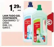 Continente Continente - lava gel promoção