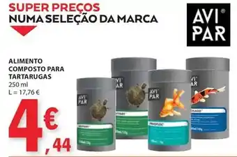 E.Leclerc Alimento composto para tartarugas promoção