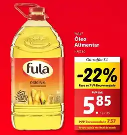 Lidl Fula - oleo alimentar promoção