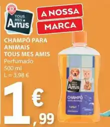 E.Leclerc Tous - champo para animais promoção