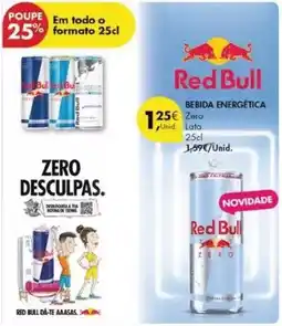 Pingo Doce Red bull - bebida energetica promoção