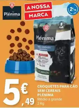 E.Leclerc A+ - croquetes para cao sem cereais promoção