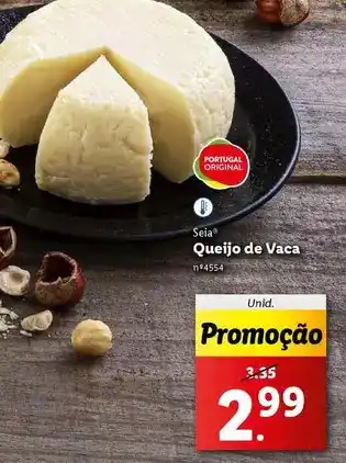 Lidl Portugal - queijo de vaca promoção