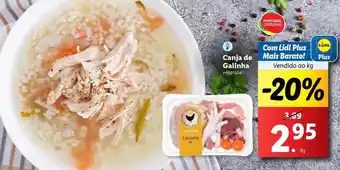 Lidl Portugal - canja de maiz barral promoção