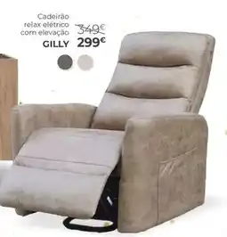 Homy Casa Cadeirão relax elétrico com elevação gilly promoção