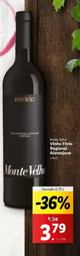 Lidl Portugal - vino tinto reserva promoção