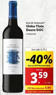 Lidl Lidl - vinho tinto promoção