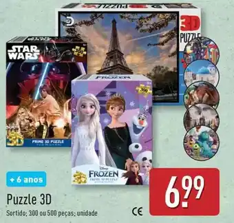 ALDI Puzzle 3d promoção