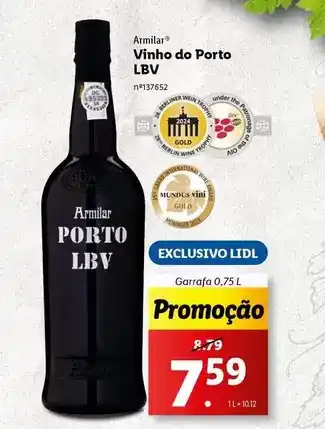 Lidl Dc - vinho do porto promoção