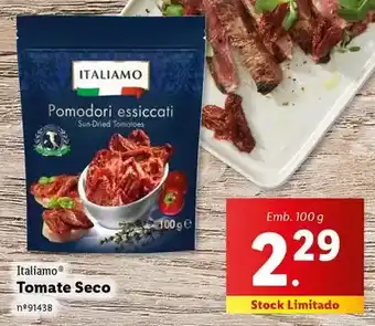 Lidl Italiamo - tomate seco promoção