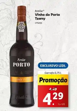 Lidl Lidl - vinho do porto tawny promoção