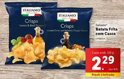 Lidl Italiamo - batata frita com casca promoção