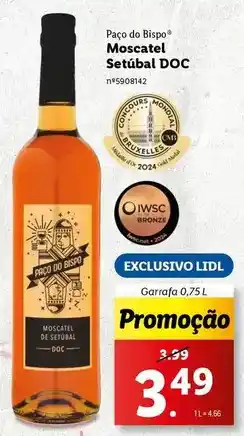 Lidl Maille - moscatel setubal doc promoção