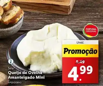 Lidl Portugal - queijo de ovelha amanteigado mini promoção