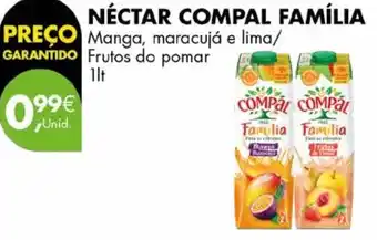 Pingo Doce Néctar compal família promoção