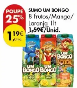 Pingo Doce Sumo um bongo promoção