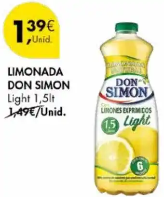 Pingo Doce Limonada don simon light promoção