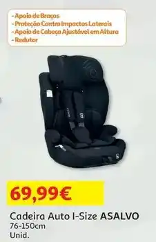 Auchan Asalvo - cadeira auto i-size promoção