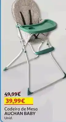 Auchan Auchan baby - cadeira de mesa promoção