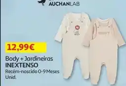 Auchan Inextenso - body + jardineiras promoção