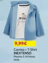 Auchan Inextenso - camisa + t-shirt promoção