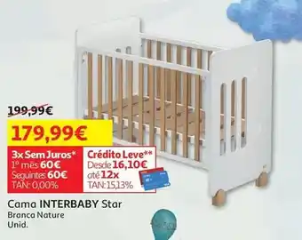 Auchan Interababy - cama star promoção