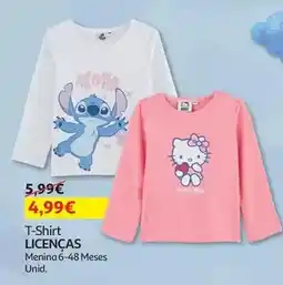 Auchan Licenças - t-shirt promoção