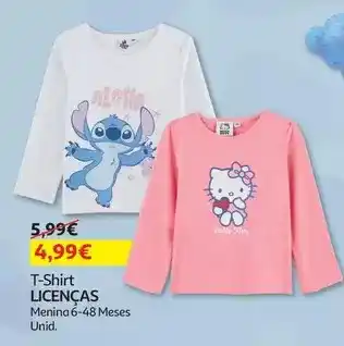 Auchan Licenças - t-shirt promoção