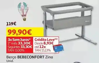 Auchan Bébé confort - berço zina promoção