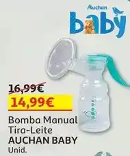 Auchan Auchan baby - bomba manual tira-leite promoção