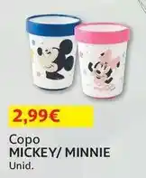 Auchan Mickey/minnie - copo promoção