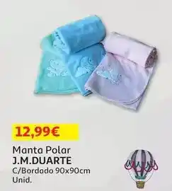 Auchan J.m duarte - manta polar promoção