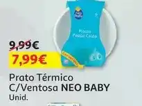 Auchan Neo baby - prato térmico c/ventosa promoção