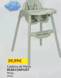 Auchan Bébé confort - cadeira de mesa promoção