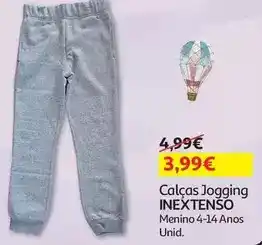 Auchan Inextenso - calças jogging promoção