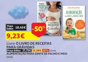 Auchan Alimentação para gente - livro palmo e meio promoção