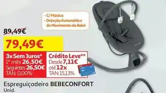 Auchan Bébé confort - espreguiçadeira promoção