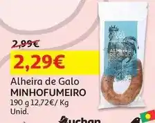 Auchan Minhofumeiro - alheira de galo promoção