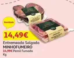 Auchan Minhofumeiro - entremeada salgada promoção