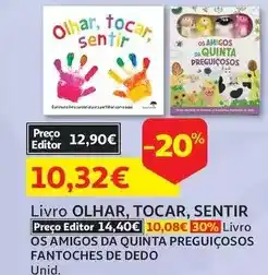 Auchan Olhar, tocar, sentir - livro aavv promoção