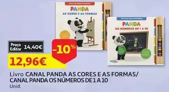 Auchan Canal panda - as cores e as formas promoção