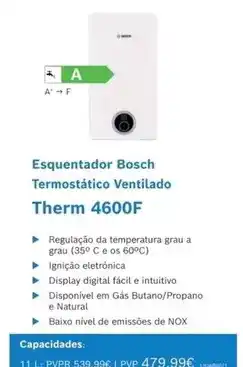 Radio Popular A+ - esquentador termostatico ventilado therm 4600f promoção