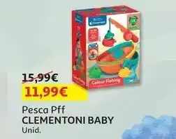 Auchan Clementoni baby - pesca pff promoção