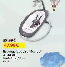 Auchan Asalvo - espreguicadeira musical promoção