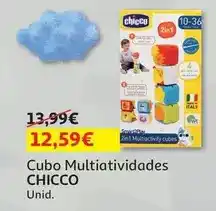 Auchan Chicco - cubo multiatividades promoção