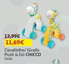 Auchan Chicco - cavalinho push&go 00009948000000 promoção