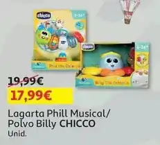 Auchan Chicco - lagarta phill musical 10036000000 promoção