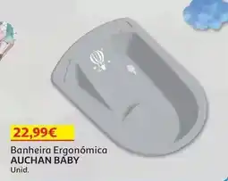 Auchan Auchan baby - banheira ergonómica promoção