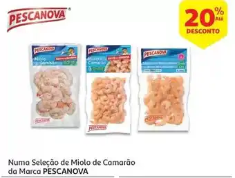 Auchan Pescanova - miolo de camarão:80/100 350g promoção